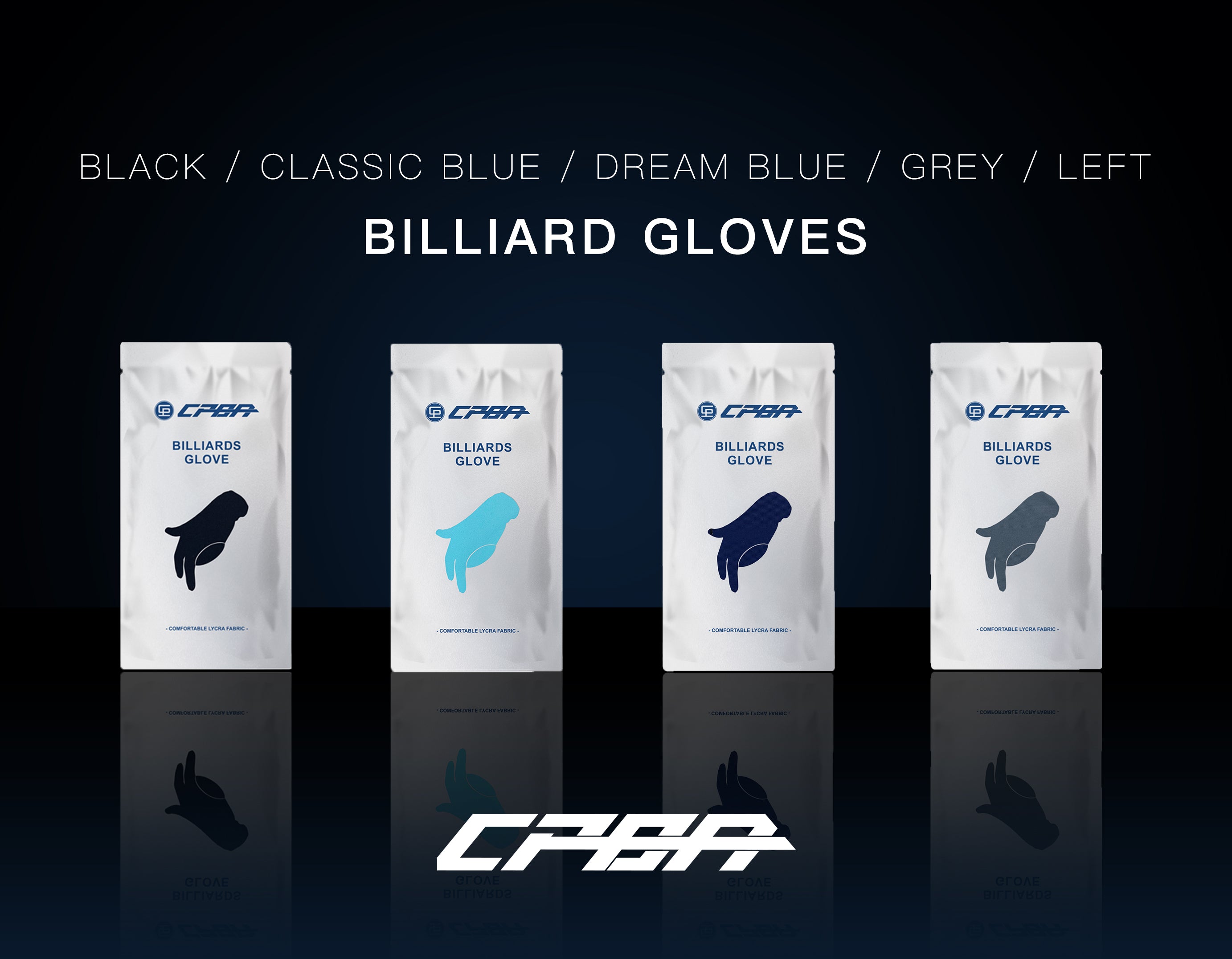 CPBA Billiard Glove - Closed Finger