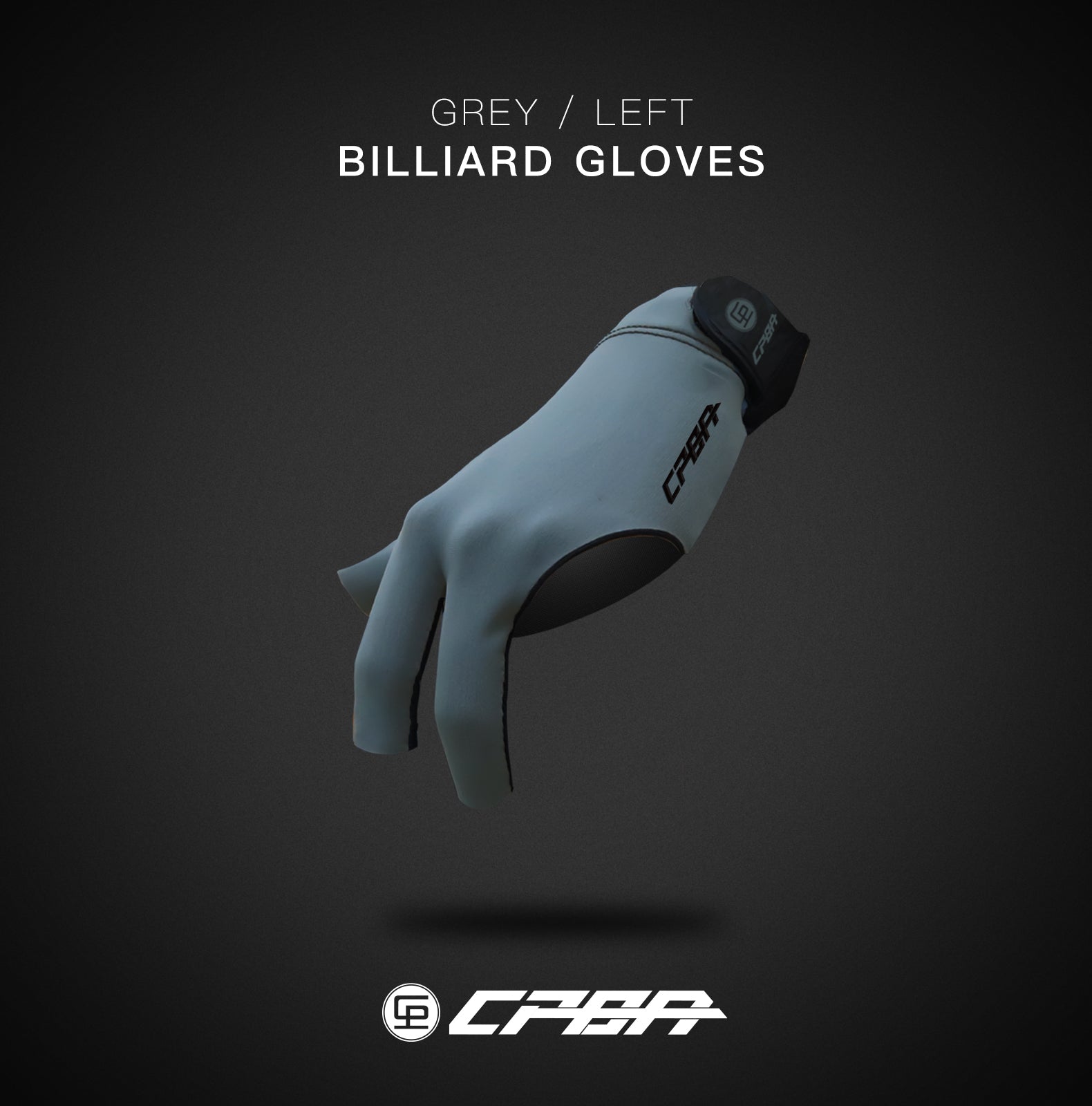 CPBA Open Finger Billiard Gloves