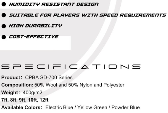 CPBA SD-700 Grade Cloth