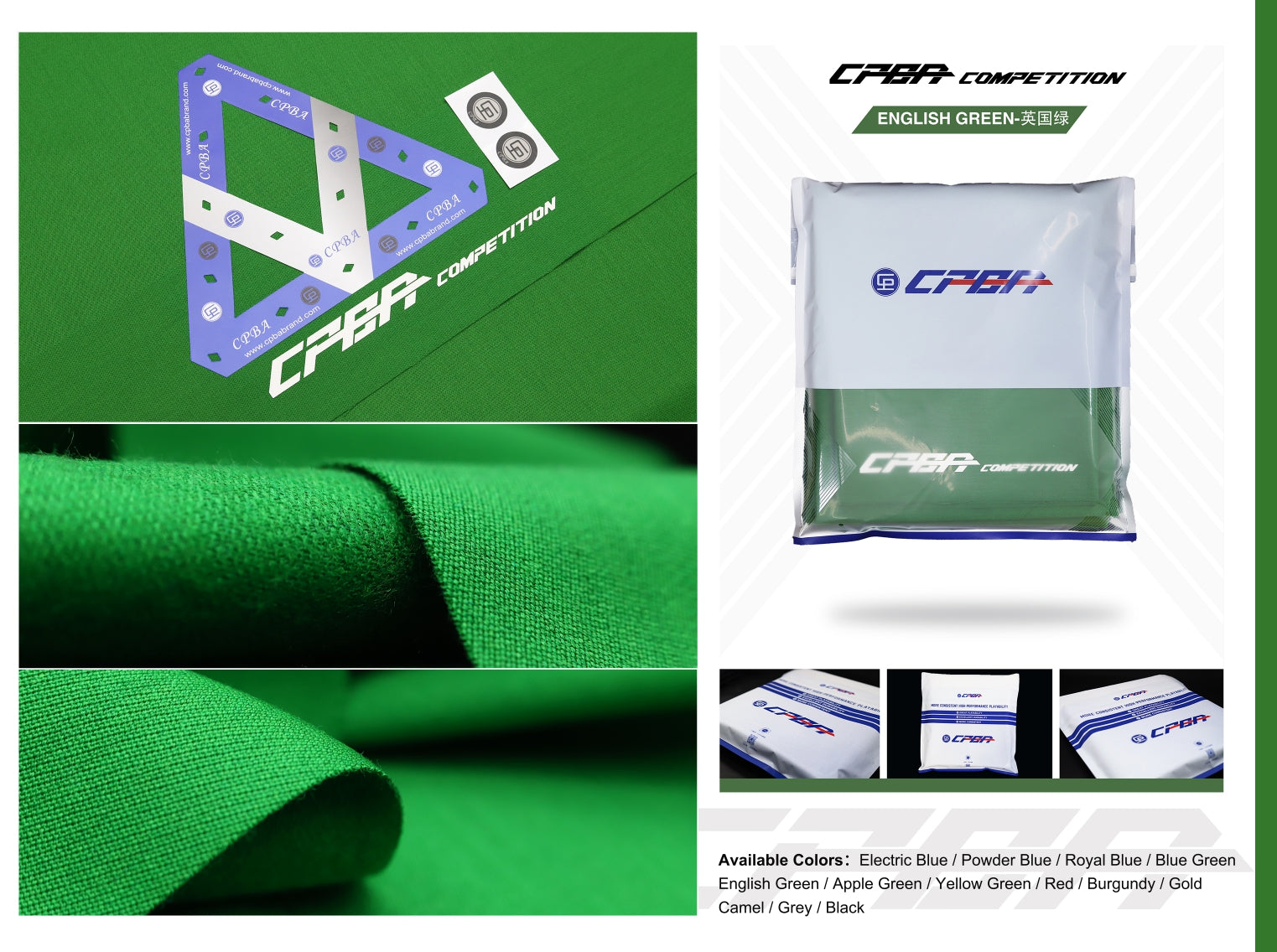 CPBA Competition Grade Cloth